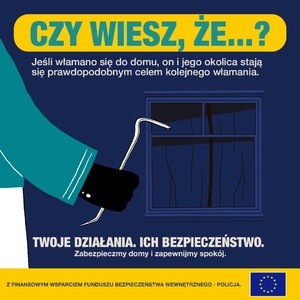 Kampania „Stop włamaniom do domów”