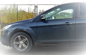 Przód samochodu osobowego