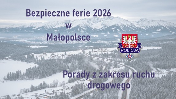 Porady z zakresu Ruchu Drogowego - Bezpieczne Ferie 2026