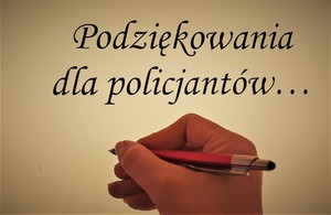Podziękowania dla wadowickich policjantów