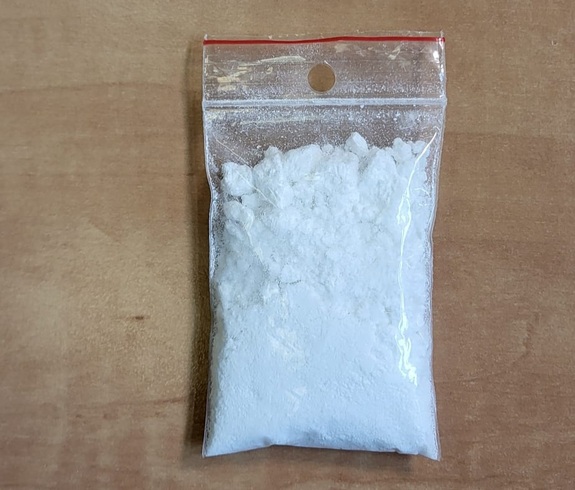 Amfetamina w foliowym woreczku