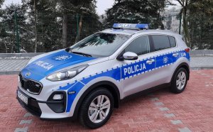 Nowy radiowóz Kia Sportage